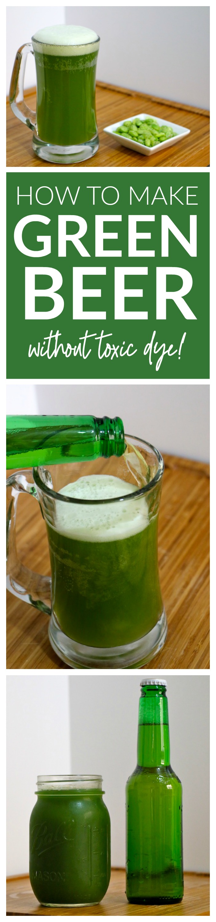How To Make Green Beer Without Toxic Dye