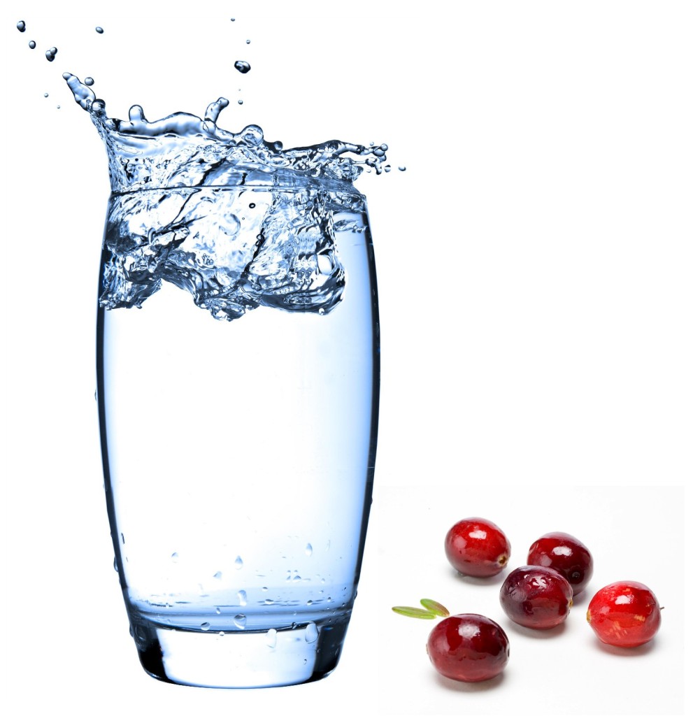 water-cranberries