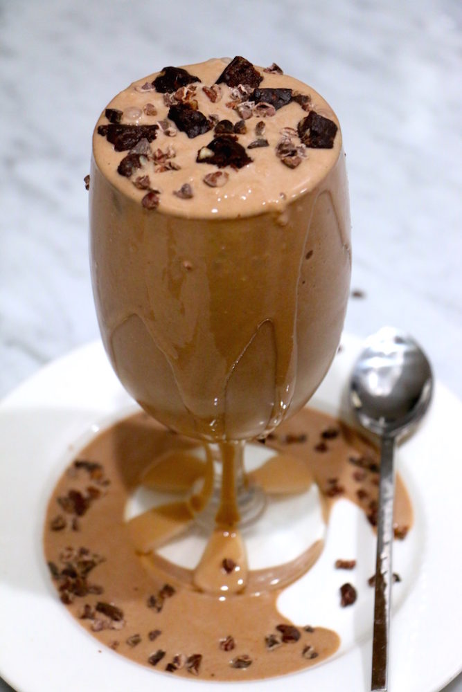 A PreBedtime Peanut Butter Chocolate Protein Shake Whitney E. RD