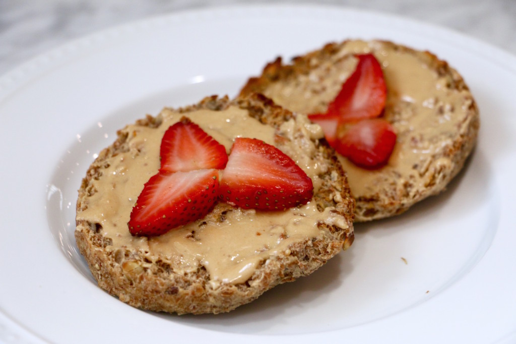English Muffin Protein Peanut Butter