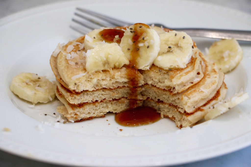 Protein Pancakes with Protein Peanut Butter
