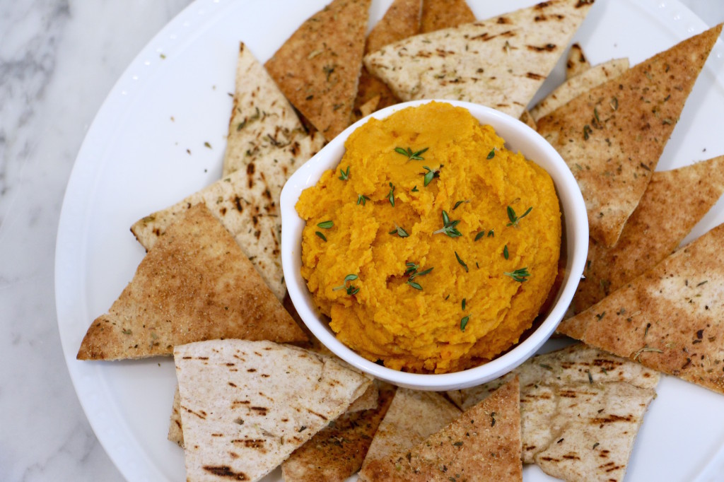 Savory + Sweet Potato Hummus Whitney E. RD