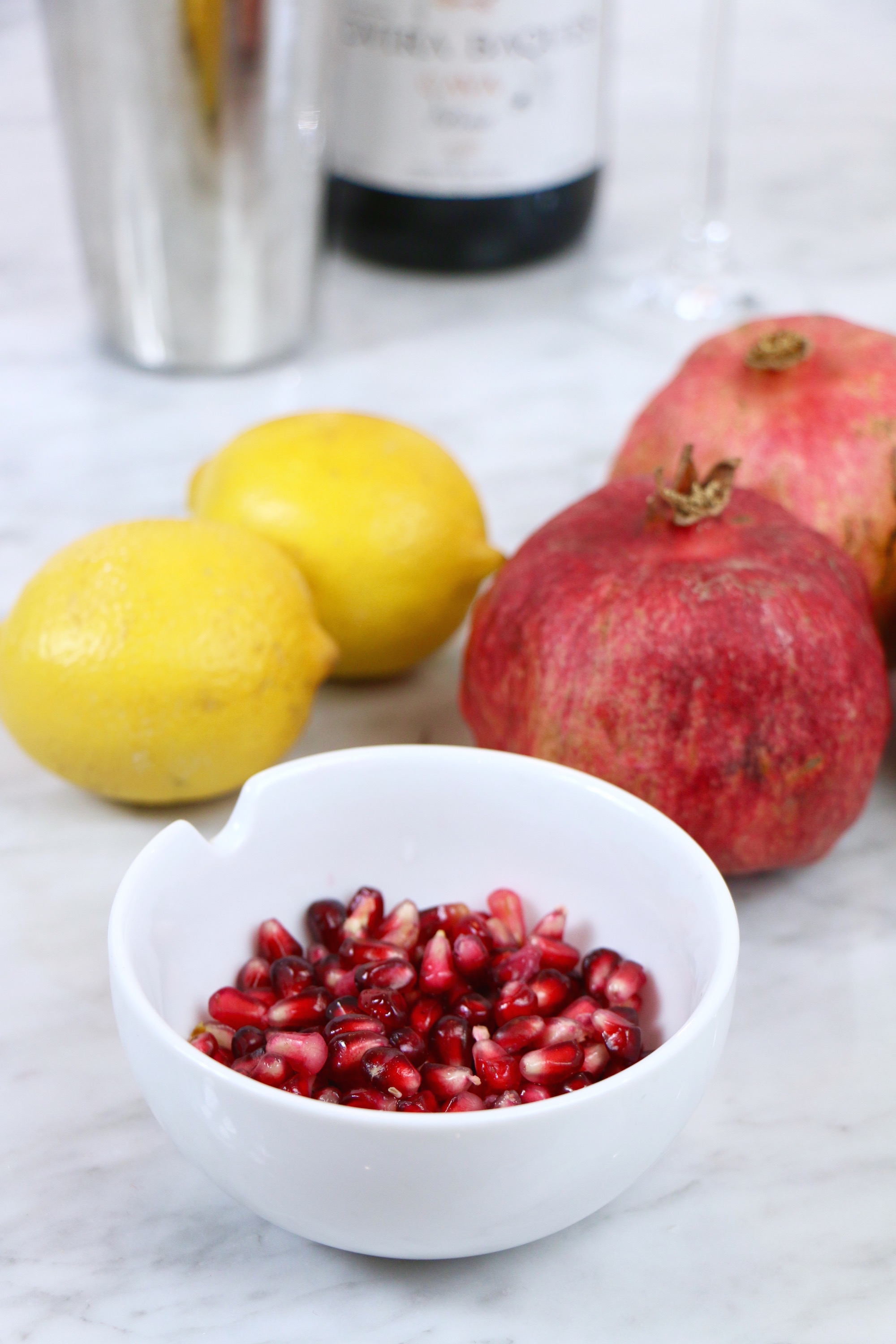 Pomegranate Cocktail Ingredients