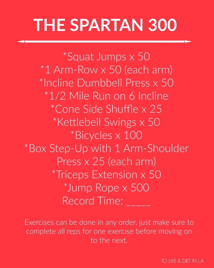 The Spartan 300 Circuit Workout