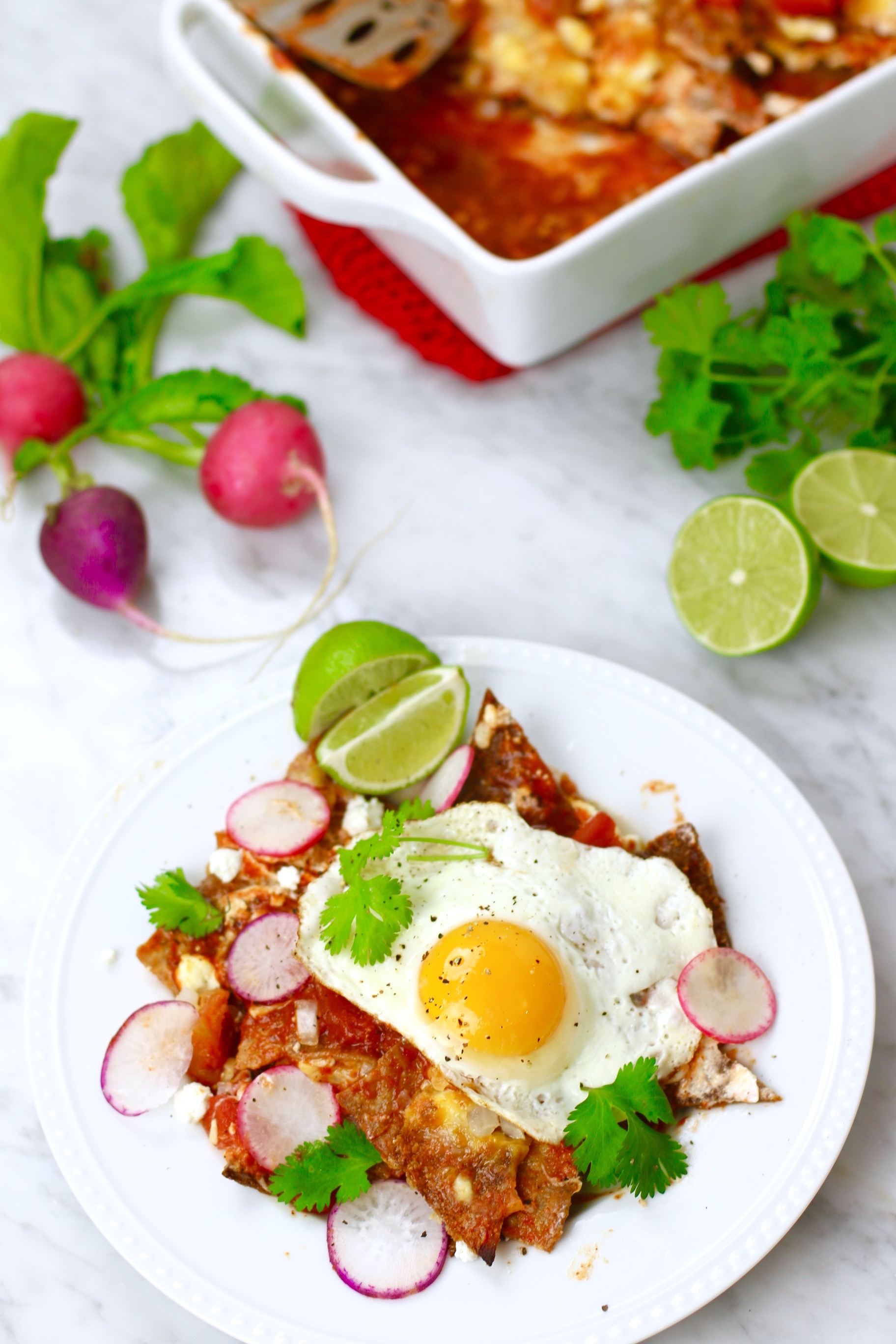 Simple Healthy Chilaquiles