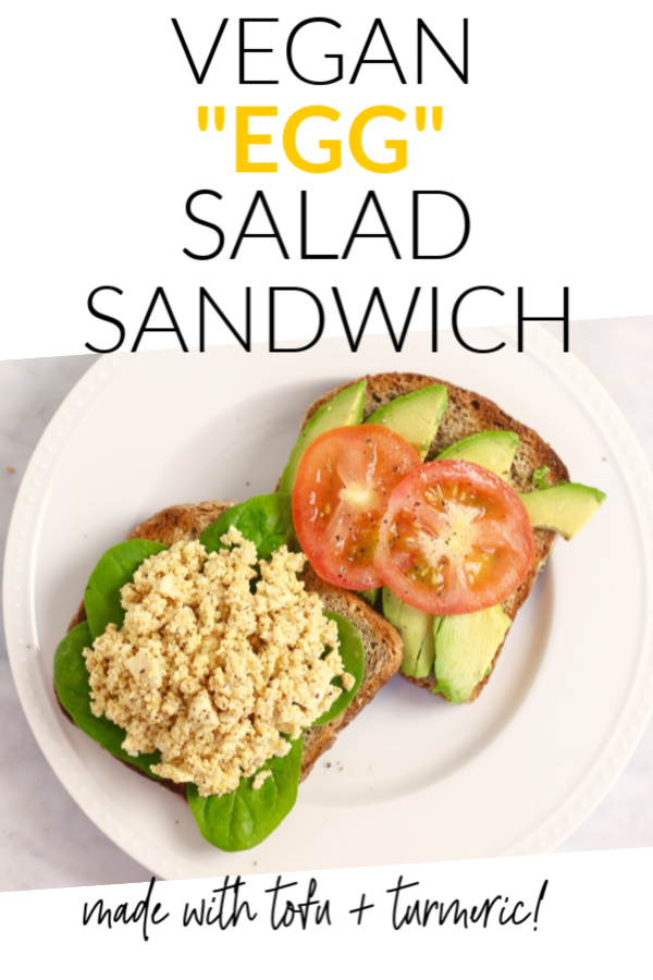 vegan egg salad sandwich