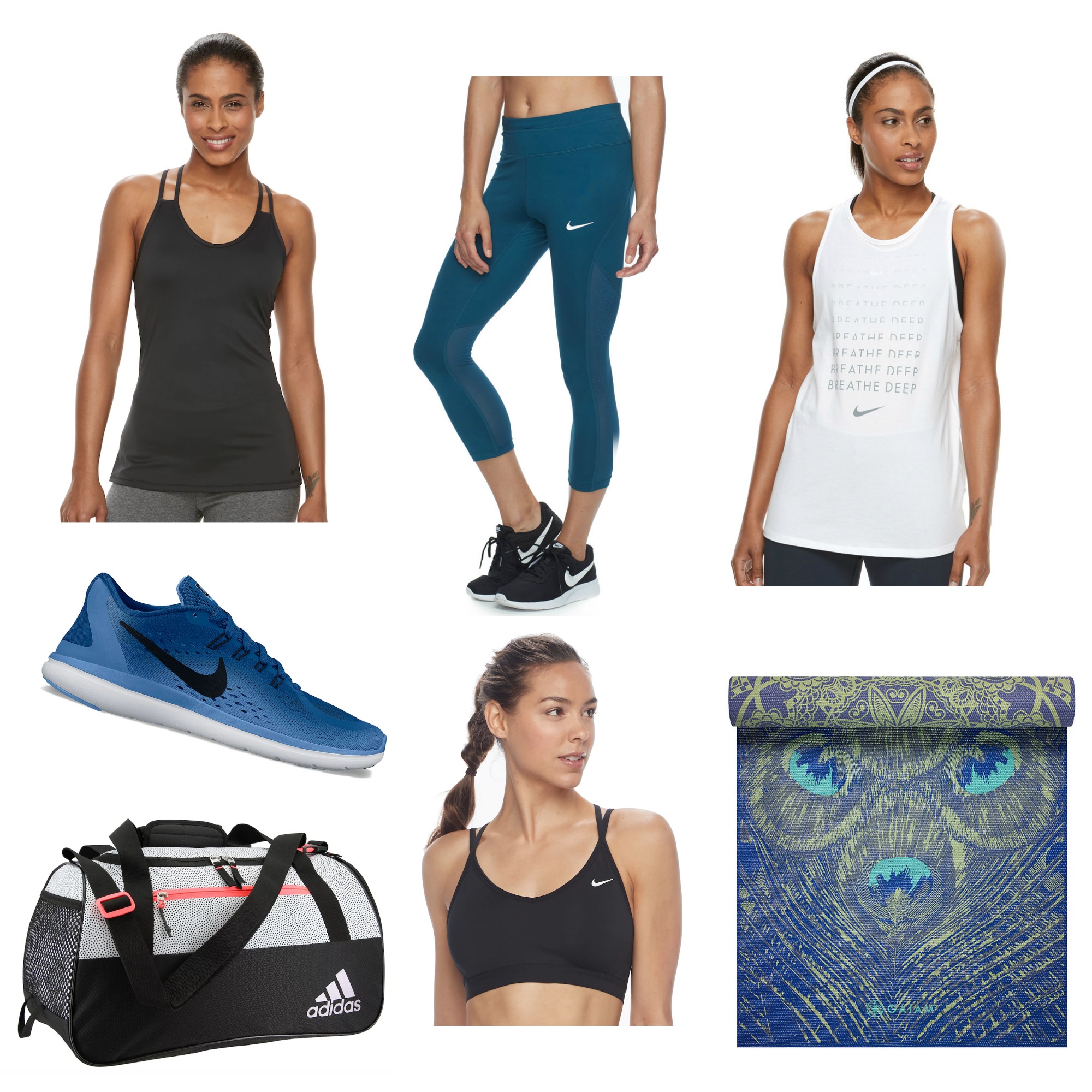 's Activewear Fall 2017 - Nike, Adidas, Gaiam