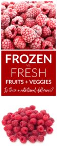 Frozen vs. Fresh Fruits and Vegetables - Is There A Difference In Nutrition