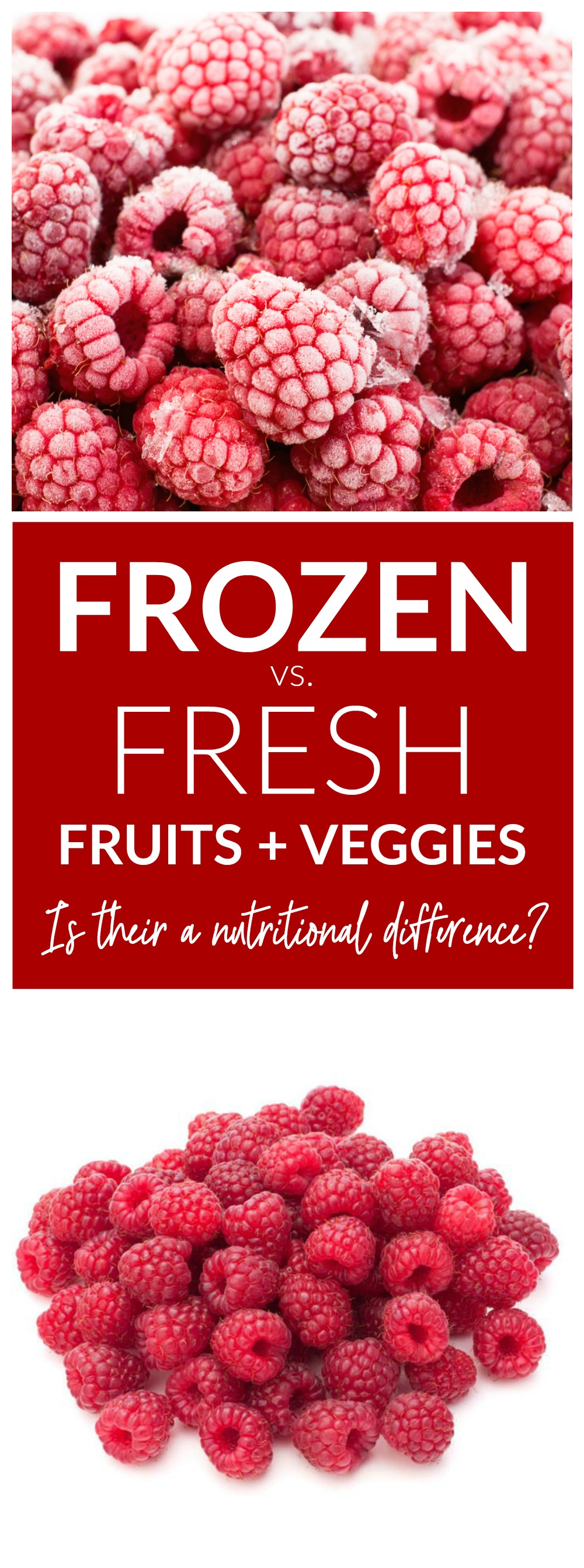 Frozen vs. Fresh Fruits and Vegetables Is There A Difference In
