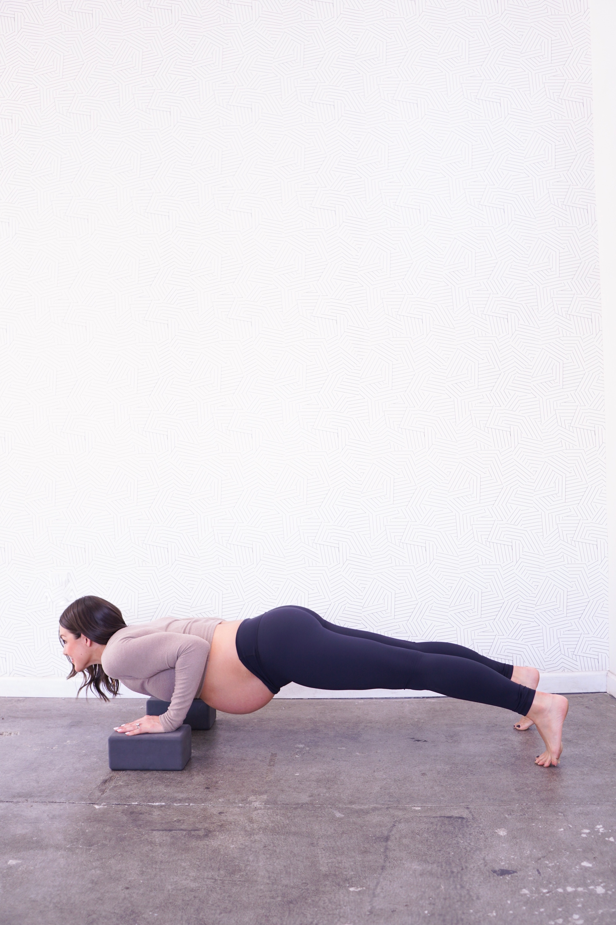 Prenatal Yoga Upward Facing Dog Modification