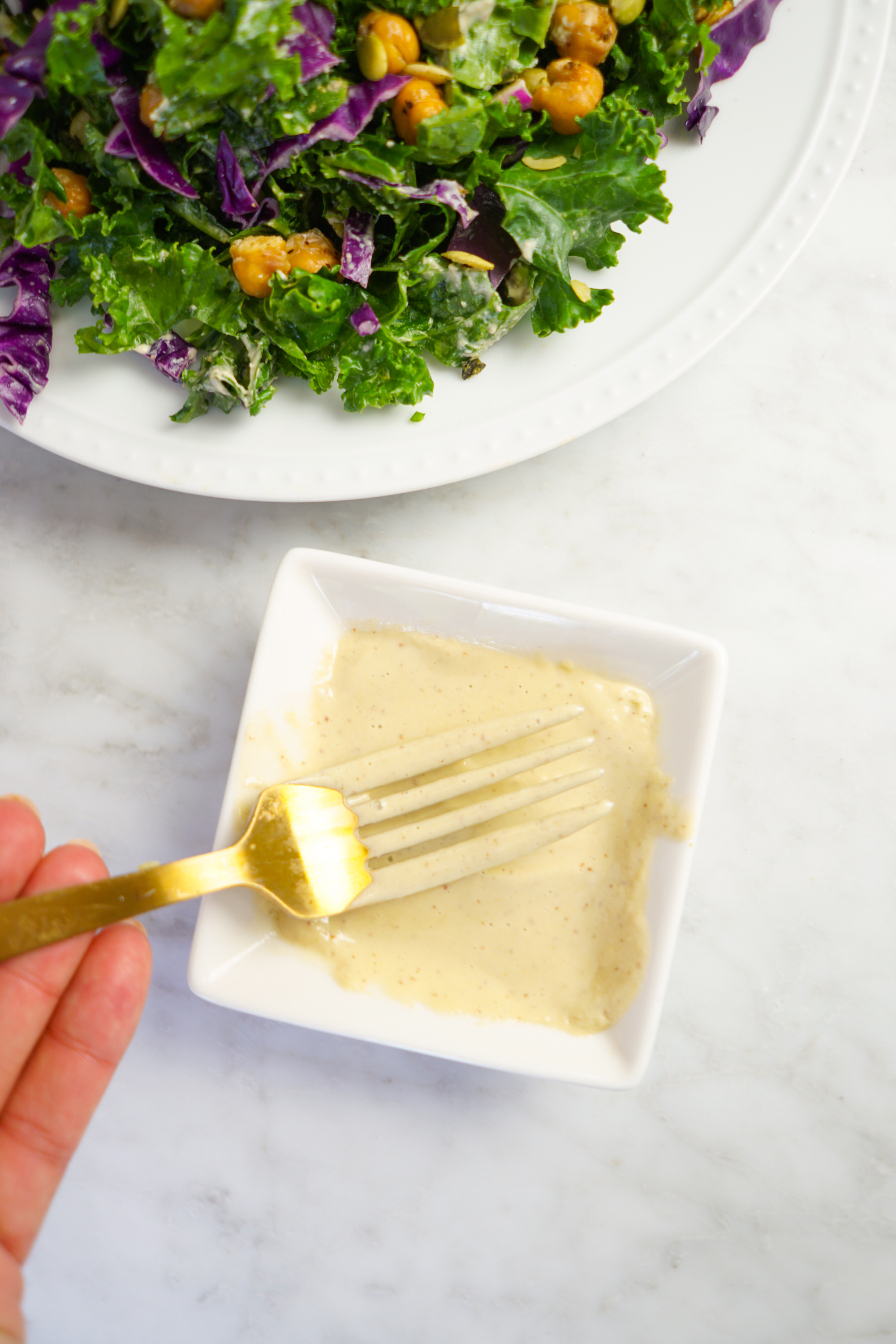 vegan caesar salad dressing recipe - Whitney E. RD