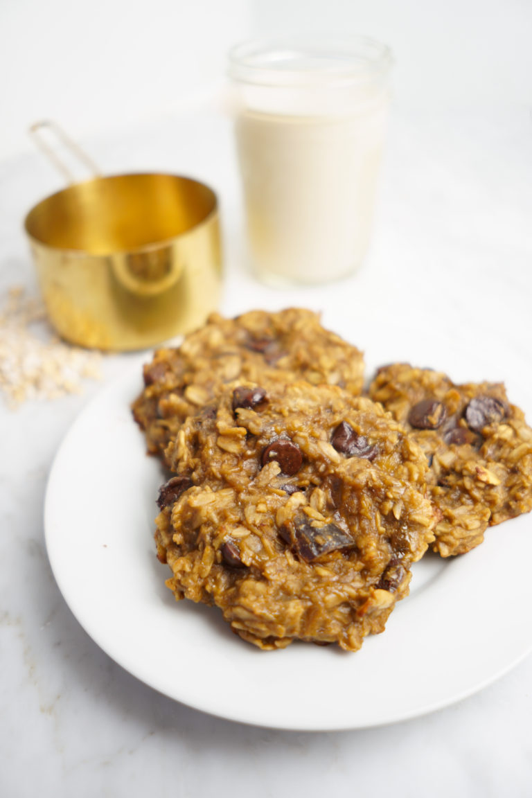 3-Ingredient Cookies: Vegan, Gluten-Free + Dairy-Free - made with