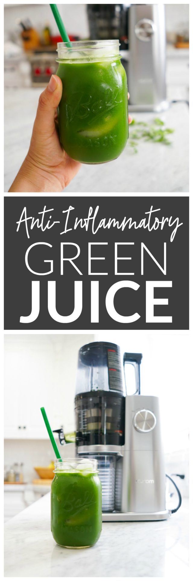 AntiInflammatory Green Juice Recipe Whitney E. RD