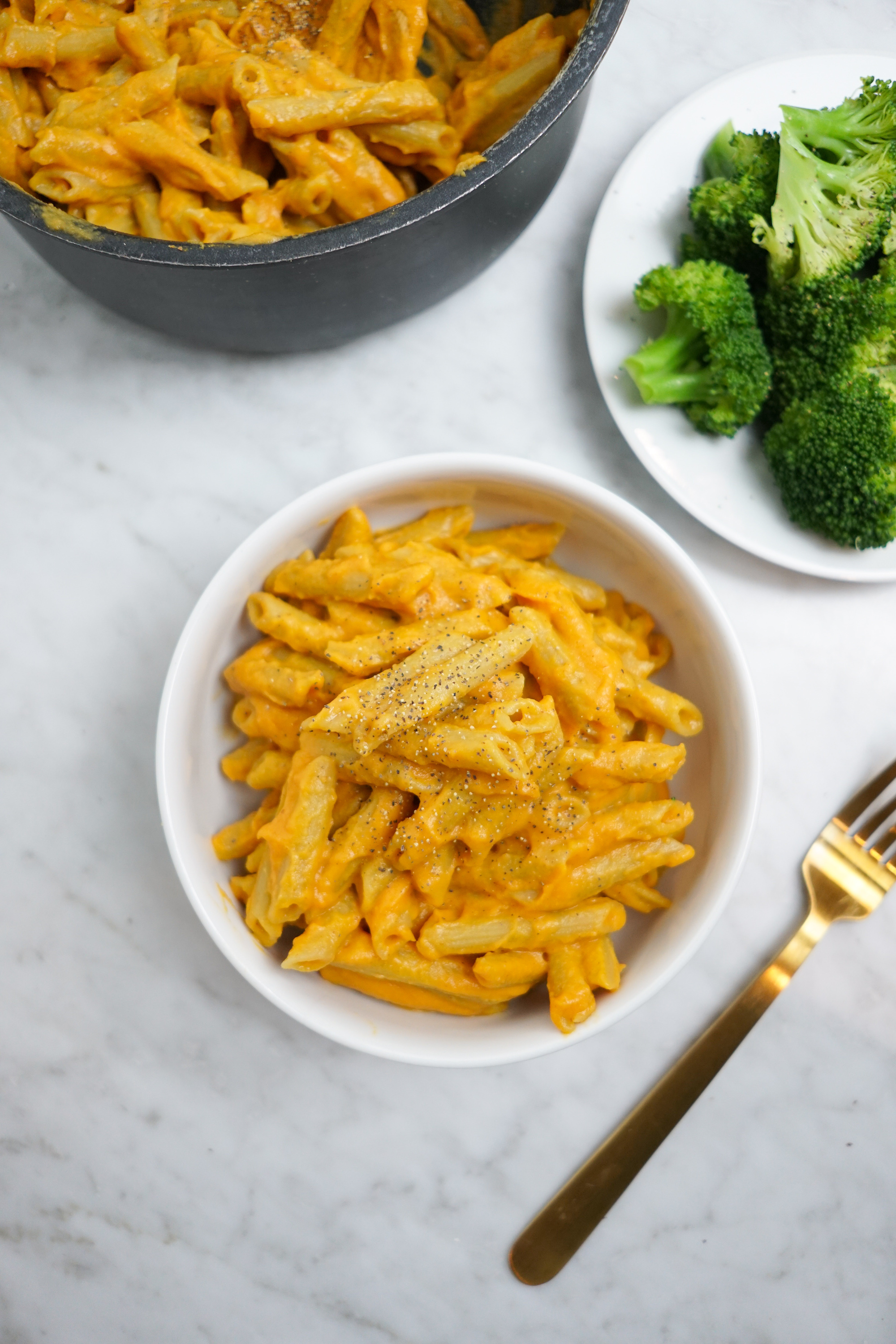 vegan sweet potato mac and cheese Whitney E. RD