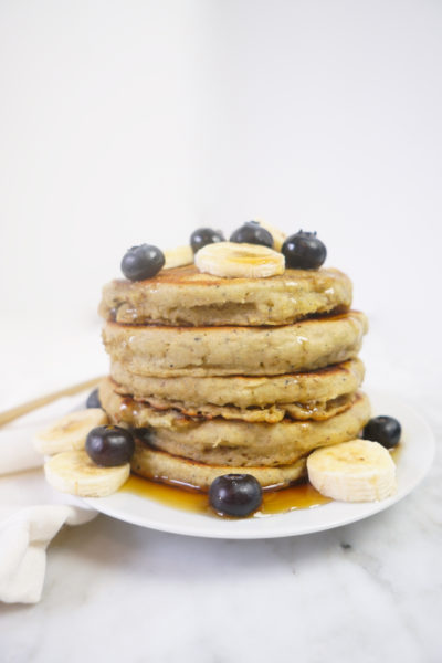 Best Vegan Blueberry Yogurt Pancakes Recipe