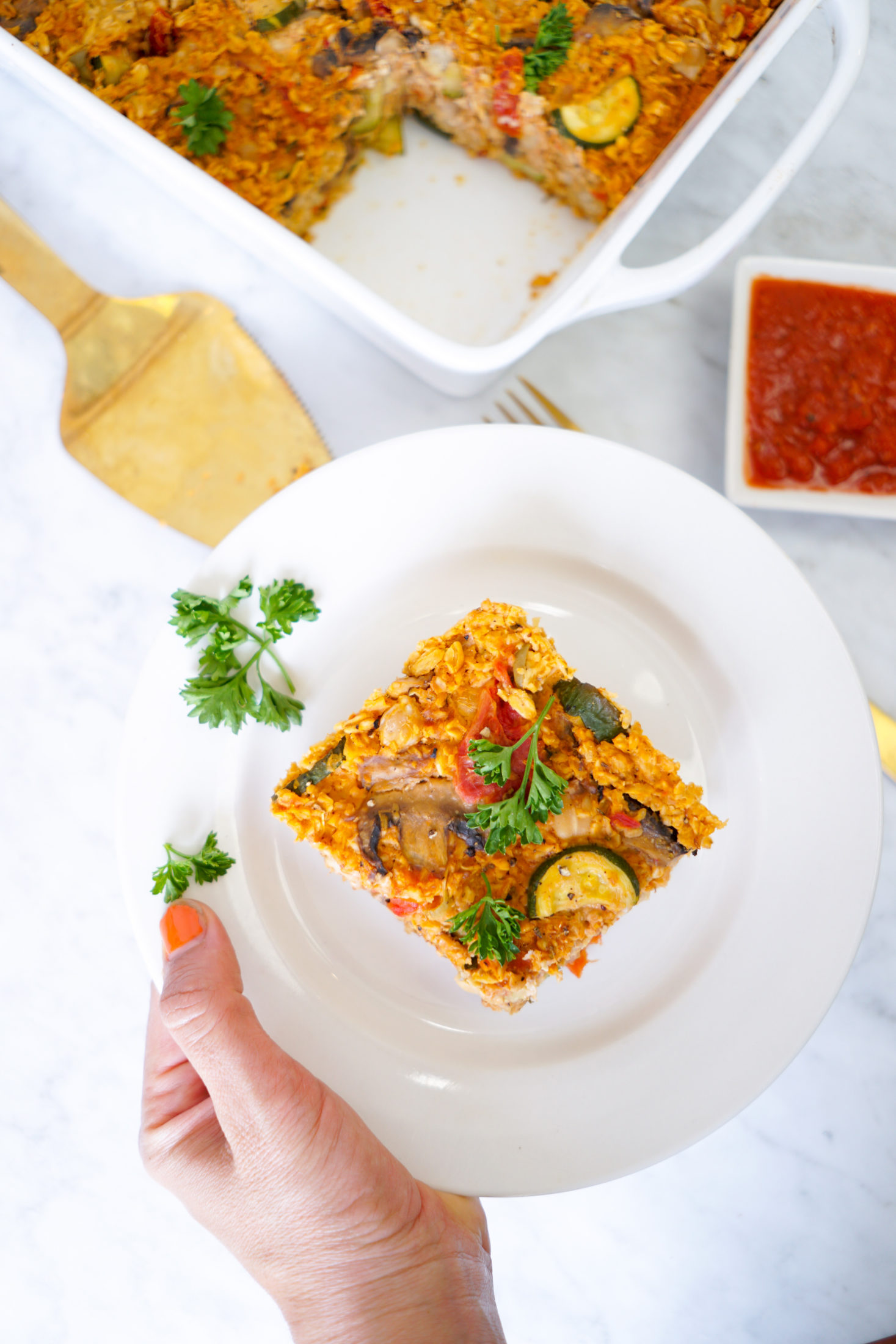 pizza bake plate Whitney E. RD