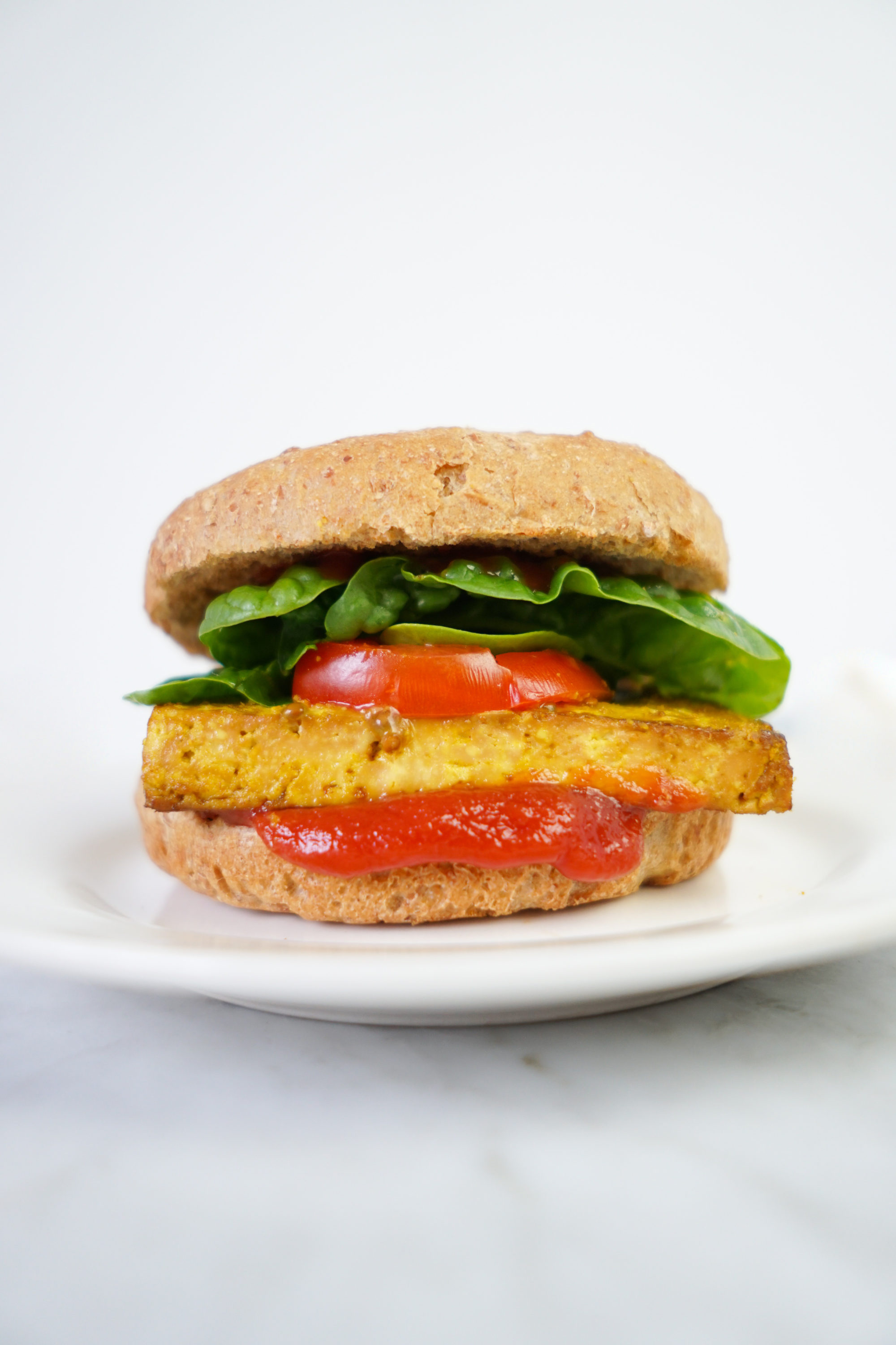 Vegan Tofu Egg Sandwich Whitney E. RD