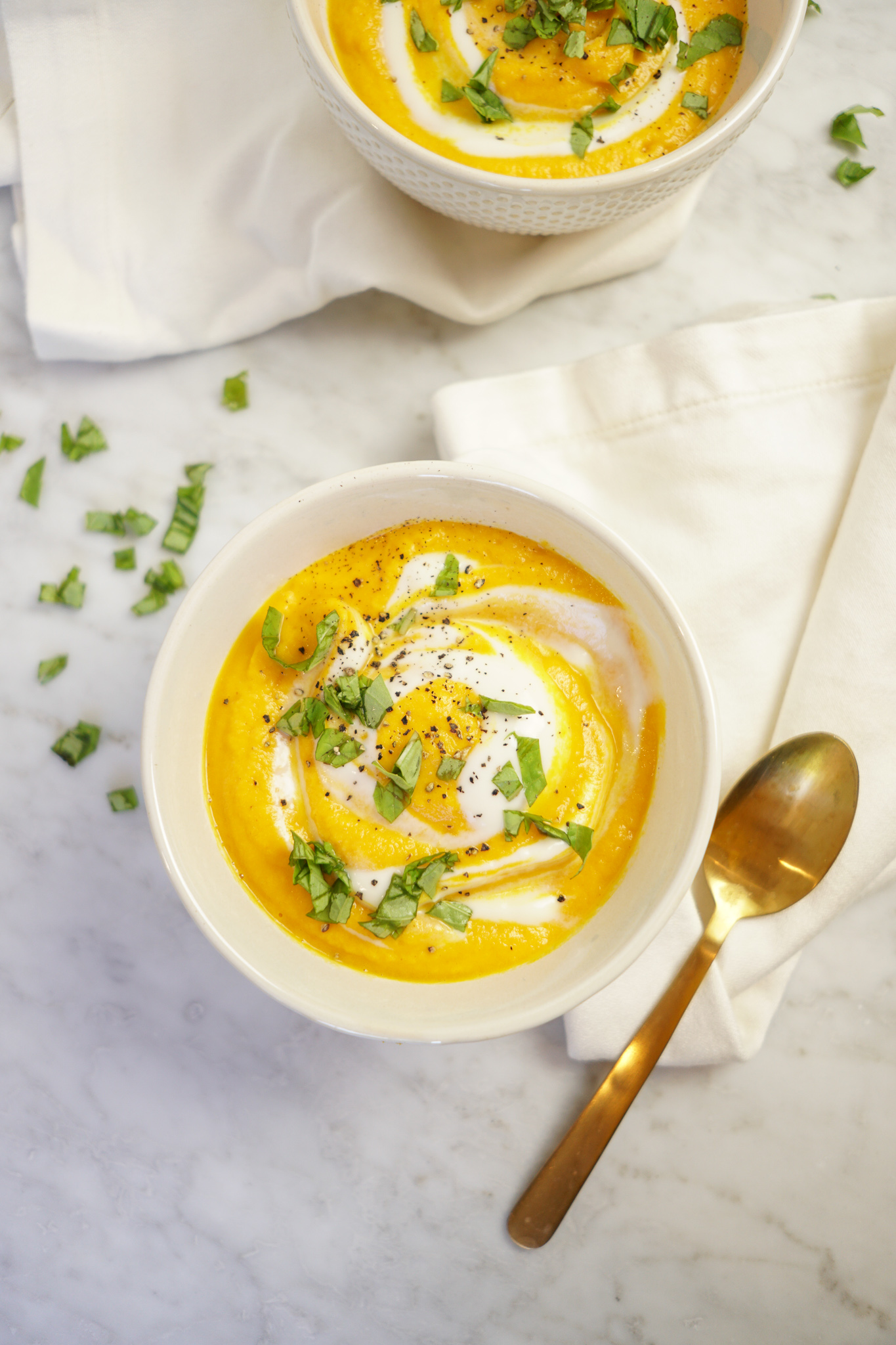 cauliflower soup Whitney E. RD