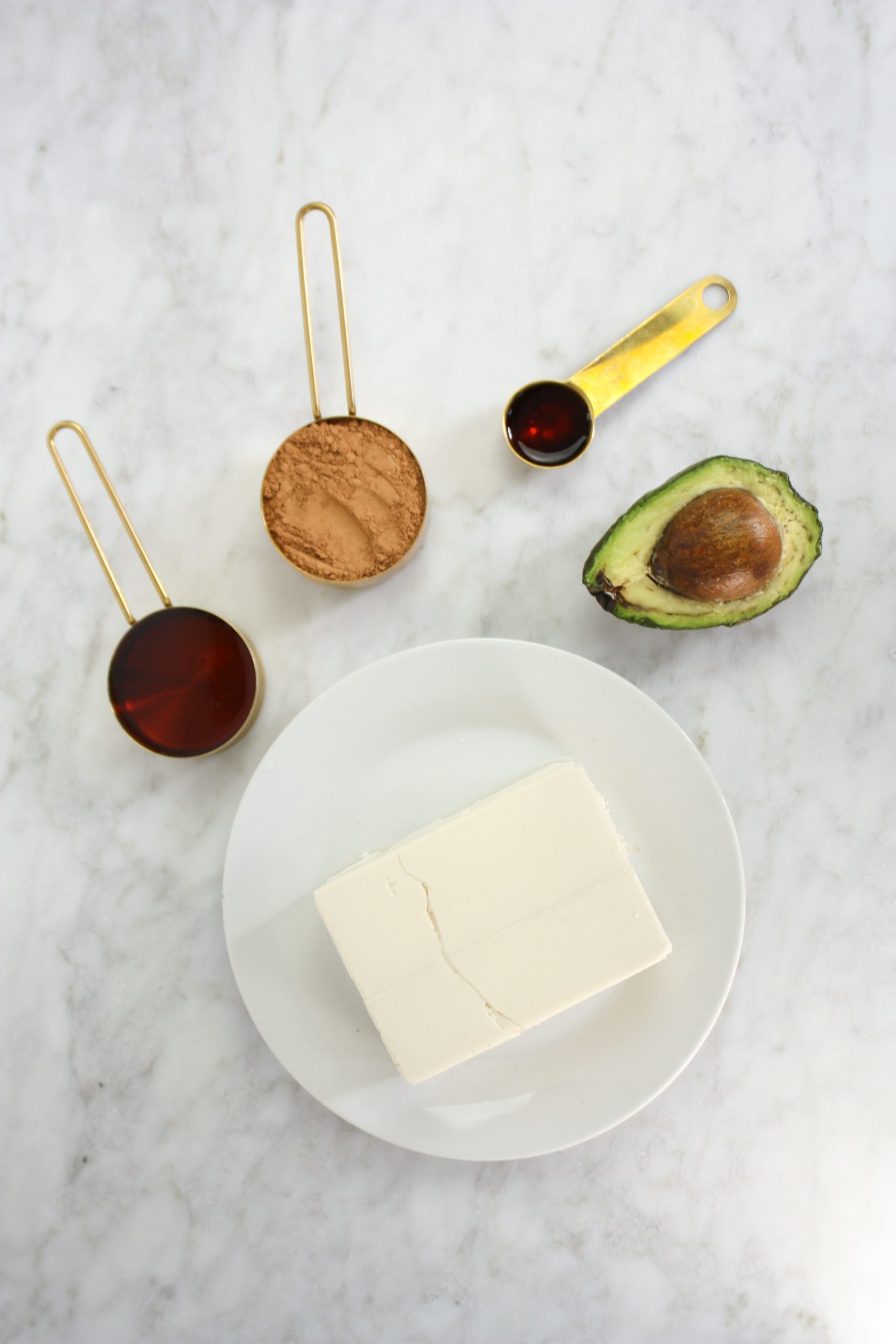 tofu avocado mousse ingredients