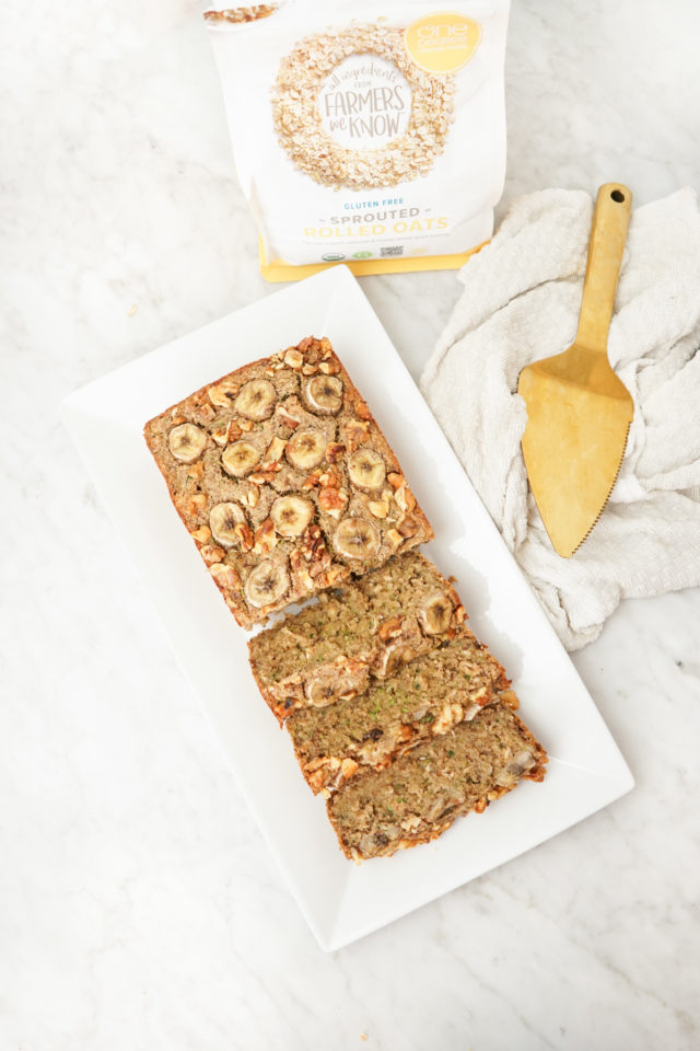 Banana Zucchini Oat Bread (Vegan + GlutenFree) Yourhealthyday
