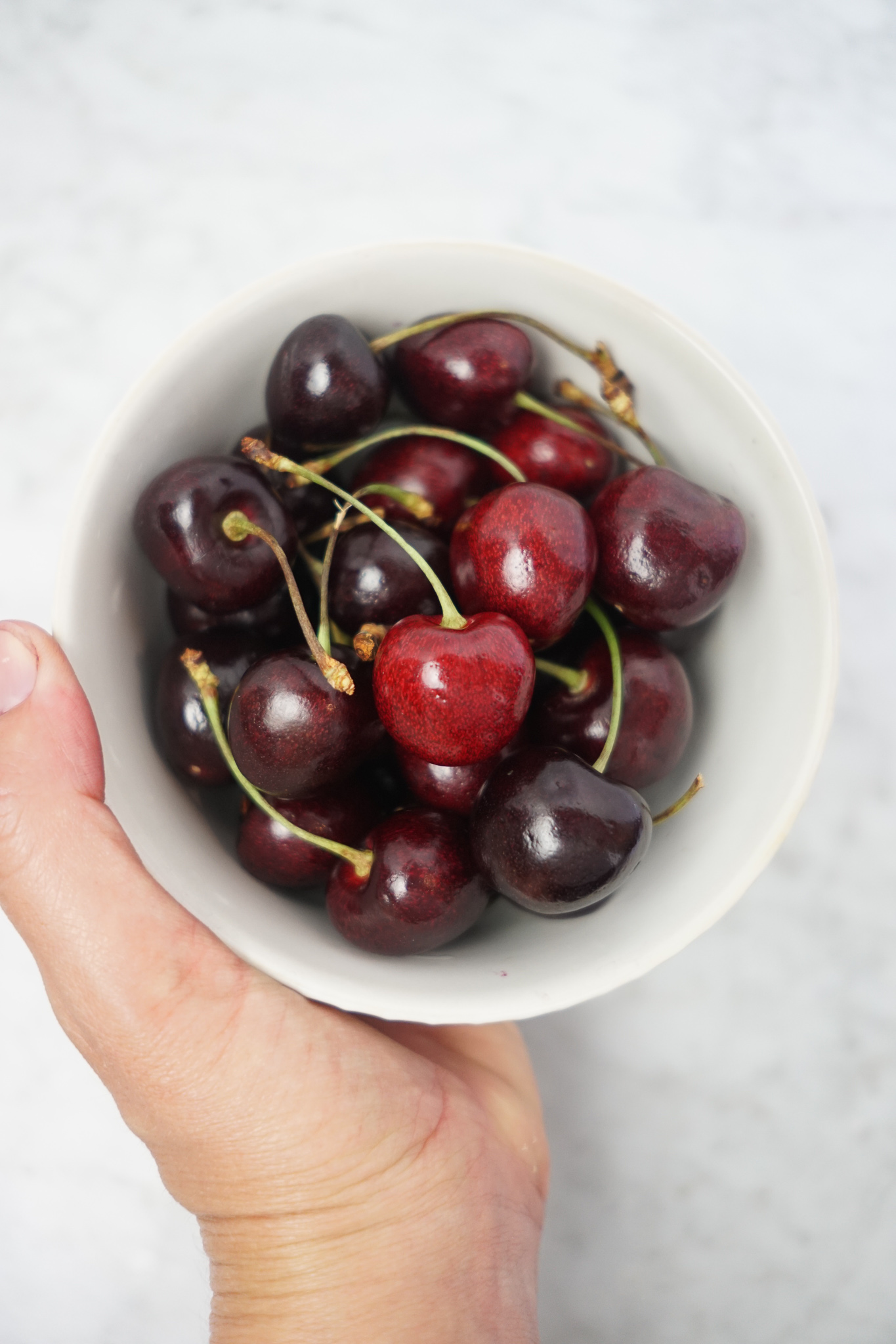 dark sweet cherries Whitney E. RD